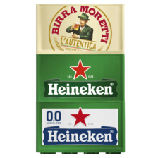 Heineken, Heineken 0.0% of Birra Moretti 